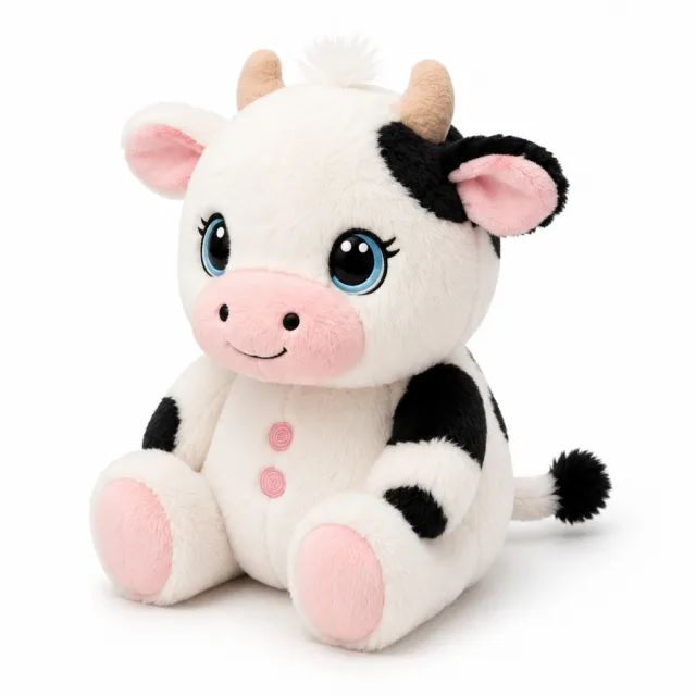 Cow Plush Toy, manufactured by Chloe Toys