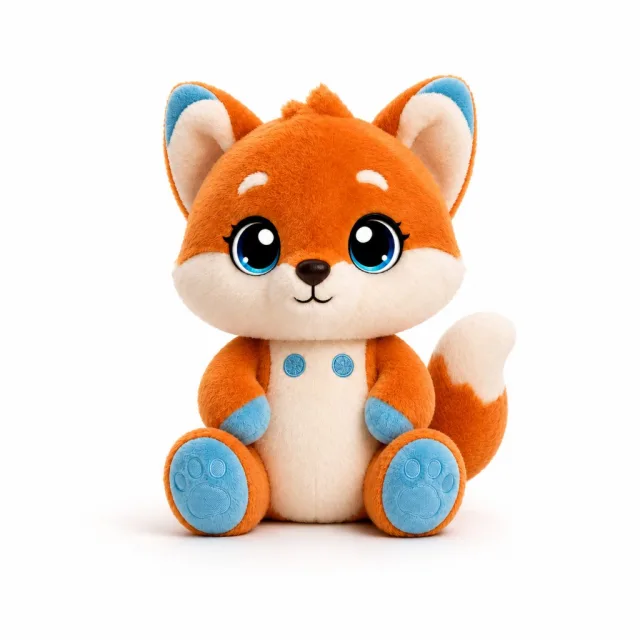 FOX Plush Toy, manufactured by Chloe Toys